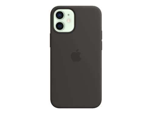 Apple Silicone Case With Magsafe Iphone 12 Mini Musta