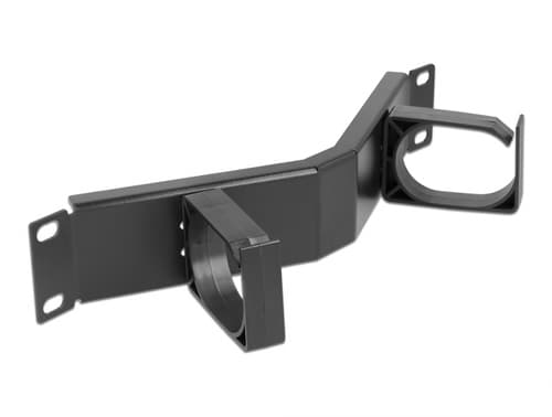 Delock Cable Management Panel 10" 1u Black