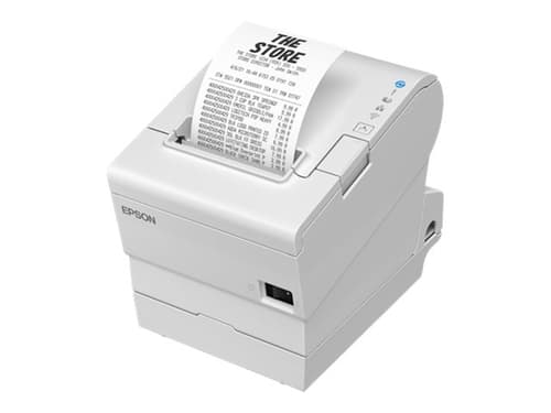 Epson Tm-t88vii (111) Usb/ethernet/serial, Sis. Ac-sovittimen, Valkoinen