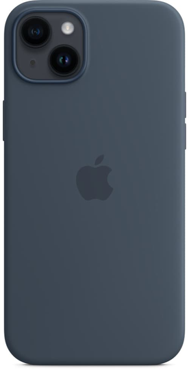 Apple Silicone Case With Magsafe Iphone 14 Plus Myrskyn Sininen