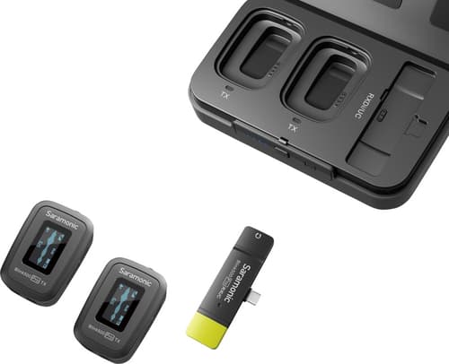 Saramonic Blink 500 Pro B6 2,4ghz Wireless W/ Usb-c Keltainen, Musta