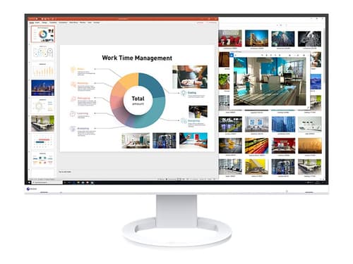 Eizo Flexscan Ev2760 27" Led Ips Hdmi/dvi-d/vga/dp Valkoinen 2560 X 1440