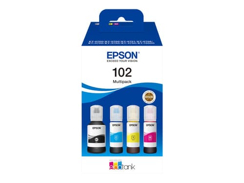 Epson Muste Multipack (c/y/m/bk) 102 - Et-15000