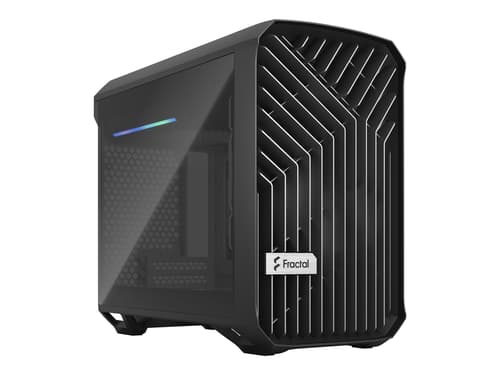 Fractal Design Torrent Nano Läpinäkyvä, Musta