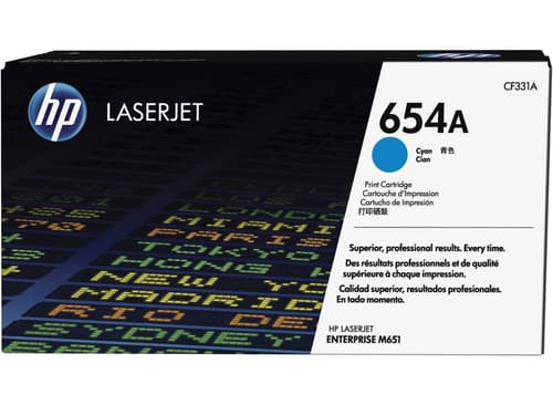 Hp Värikasetti Syaani 654a 15k - Cf331a