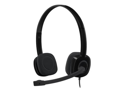 Logitech H151 Kuuloke + Mikrofoni Stereo Musta