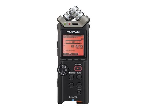 Tascam Handheld Recorder With Wi-fi Functionality
