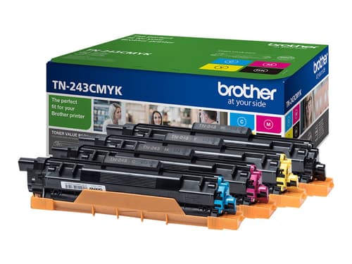 Brother Värikasetti Rainbow Kit Tn-243cmyk 1k (bk/c/m/y)