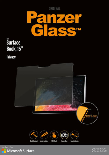 Panzerglass Privacy Microsoft Surface Book/book 2 15"