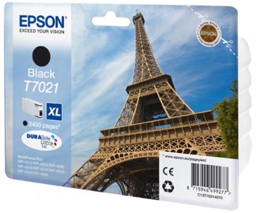 Epson Muste Musta T7021 Xl - Wp4000/4500