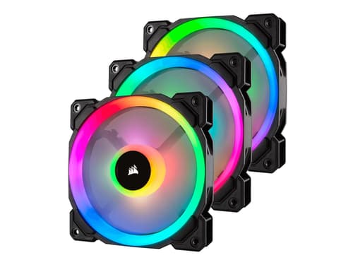 Corsair Ll120 Rgb Triple Pack + Lighting Node Pro 120 Mm