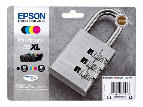 Epson Muste Monipakkaus (c/m/y/k) 35xl - Wf-4730