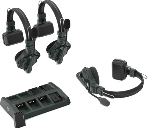 Hollyland Solidcom C1 Wireless Intercom System With 3 Headsets