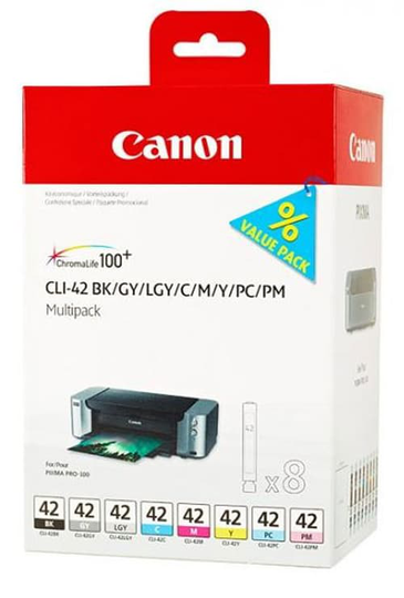 Canon Muste Monipakkaus Cli-42 (8-colors)