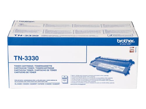 Brother Värikasetti Musta Tn-3330 3k - Hl-5450dn