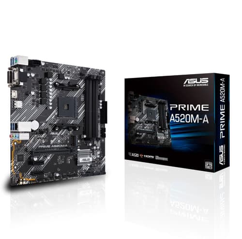 Asus Prime A520m-a Mikro Atx Emolevy
