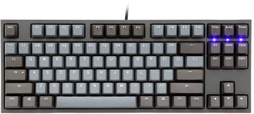 Ducky One 2 Skyline Tkl Langallinen, Usb Pohjoismaat Harmaa Näppäimistö