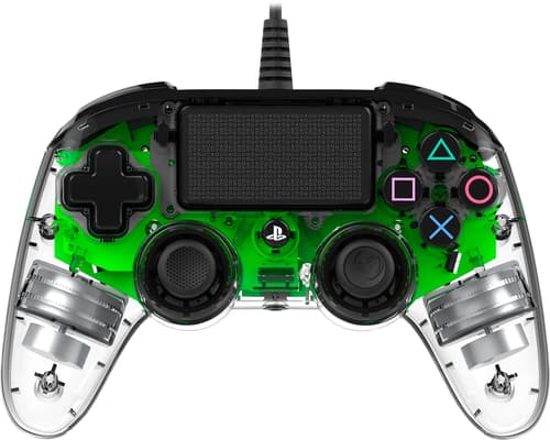 Nacon Wired Illuminated Compact Controller Ps4 - Green