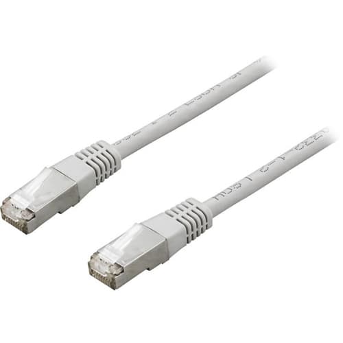 Deltaco Kytkentäkaapeli Rj-45 Rj-45 Cat 7 30m Harmaa