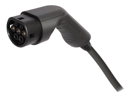 Deltaco E-charge, Cable Type 2 - Type 2, 3 Phase, 32a, 3m 3m Iec 62196 Type 2 Uros Iec 62196 Type 2 Naaras