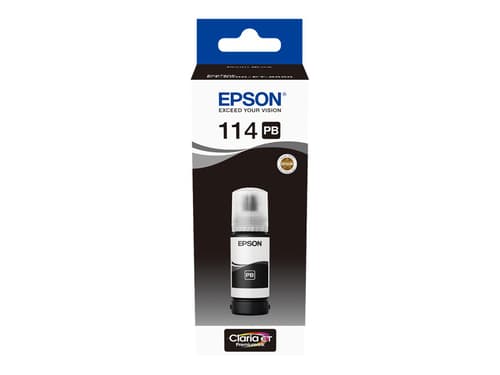 Epson Muste, Valokuva, Musta, 114 Bottle - Et8500/et-8550
