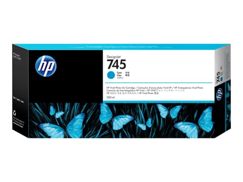 Hp Muste Syaani No.745 300ml - Z2600/z5600