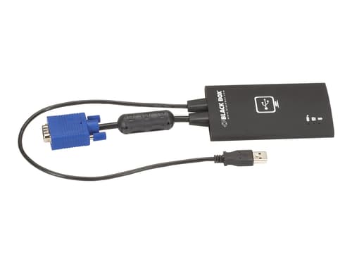 Black Box Usb Laptop Console Crash Cart Adapter - Vga Usb
