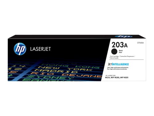 Hp Värikasetti Musta 203a 1.4k - Cf540a