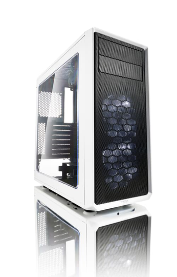 Fractal Design Focus G Window Musta, Valkoinen