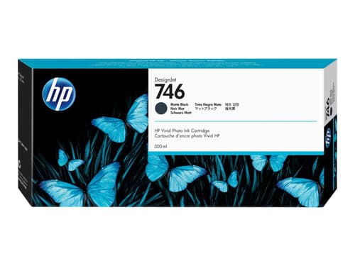 Hp Muste Matta Musta 746 300ml - Designjet Z6/z9+