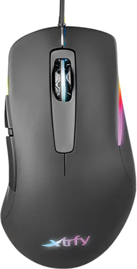 Xtrfy Gaming M1 Rgb Langallinen 7,200dpi Hiiri Musta