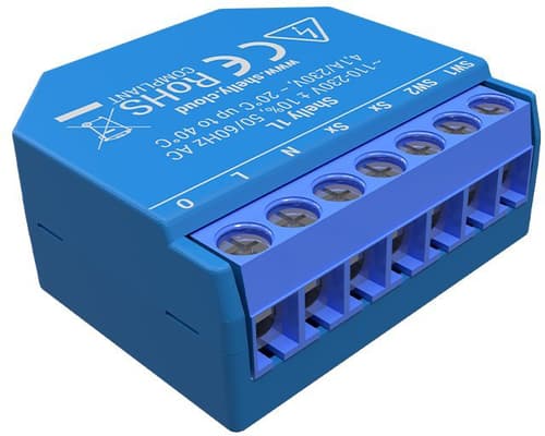 Shelly 1l Wifi Relay 4.1a 1000w