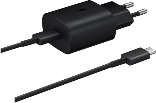 Samsung Wall Charger 25w + Usb-c Cable 1m Musta