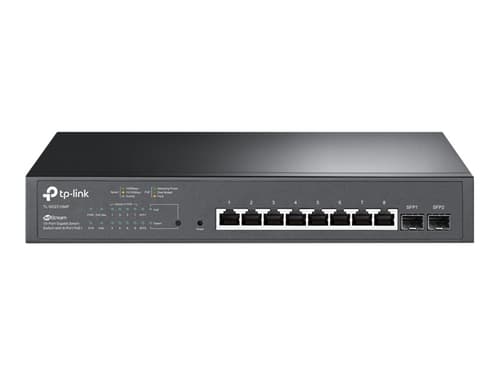 Tp-link Jetstream 10-port Gigabit Smart Switch With 8-port Poe+