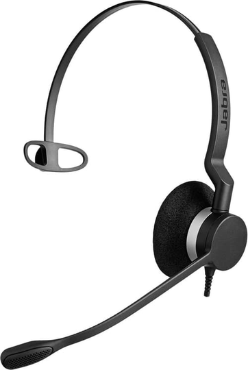 Jabra Biz 2300 Qd Mono Kuuloke + Mikrofoni Mono Musta