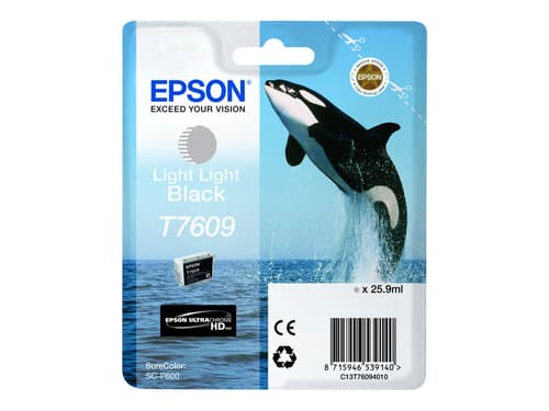Epson Muste Kevyt Light Musta T7609