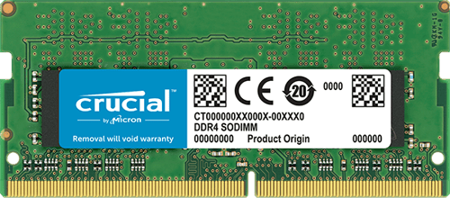 Crucial Ddr4 8gb 2,400mhz Ddr4 Sdram So-dimm 260-pin