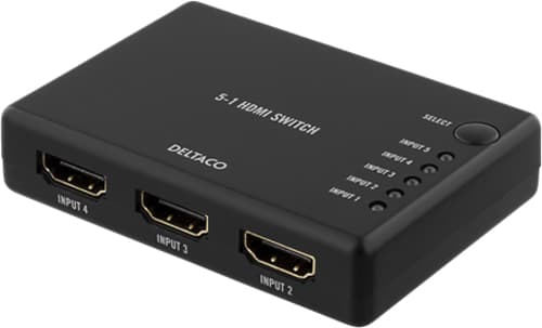Deltaco Hdmi-switch 5x1 4k60hz