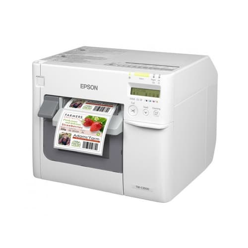 Epson Tm-c3500-värietikettitulostin Usb/lan, Sis. Nicelabel-ohjelmiston