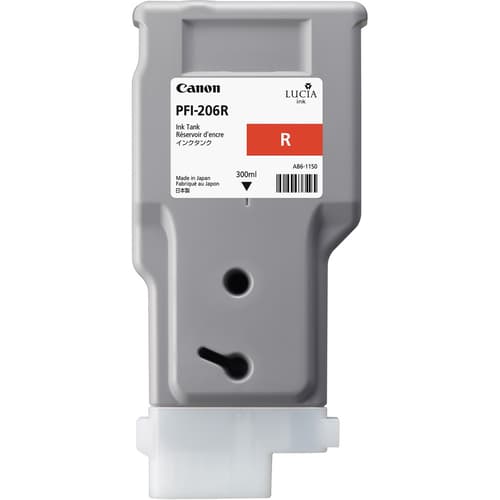 Canon Muste Punainen Pfi-206r