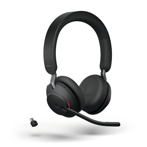 Jabra Evolve2 65 Uc Kuuloke + Mikrofoni Usb-c Bluetooth-sovitin Stereo Musta