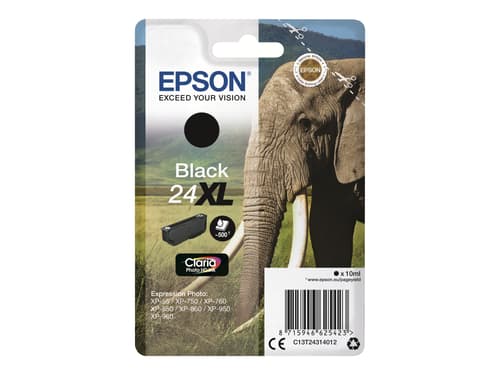 Epson Muste Musta 24xl - Xp-750/xp-850/xp-950 Blister