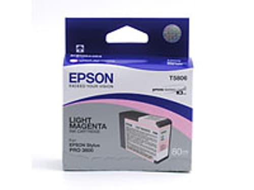 Epson Muste Kevyt Magenta T5806 - Pro 3800