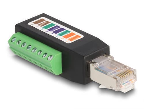 Delock Rj45-liitin Ja Riviliitin