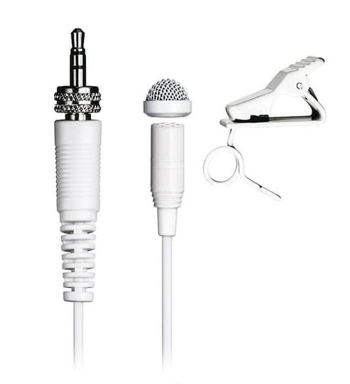 Tascam Lavalier Cond Mic White For Dr-10lw Valkoinen