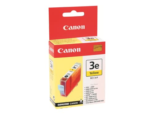 Canon Muste Keltainen Bci-3ey Bjc 3000/6000/i550/s400