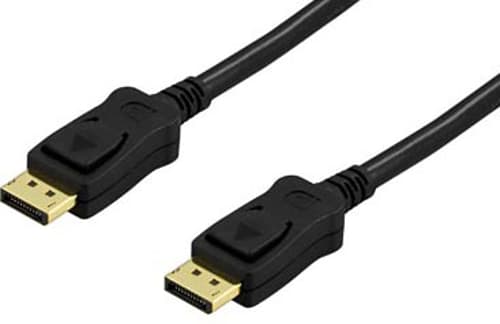 Deltaco Displayport -kaapeli 2m Displayport Uros Displayport Uros