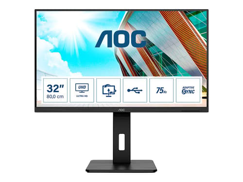 Aoc U32p2 31,5" 4k Uhd Va 16:9 3840 X 2160