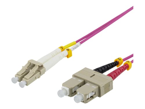 Deltaco Lcsc-701 Sc/upc Lc/upc Om4 1m