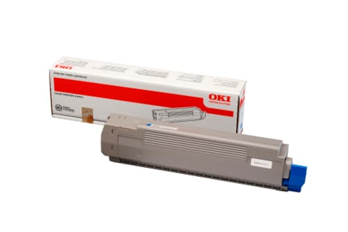 Oki Värikasetti Syaani 7,3k - C801